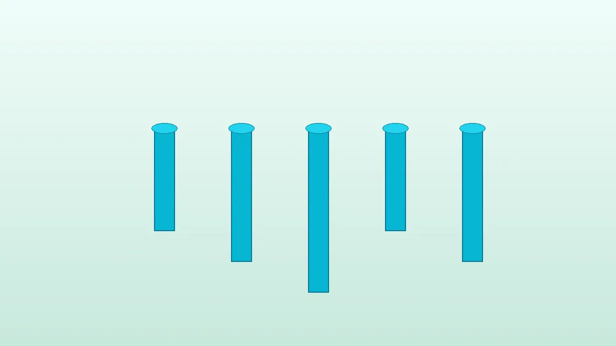 At-home cortisol testing kit with sample collection tubes for hormone level assessment
