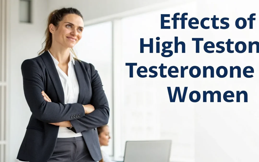 A woman understanding the physical and emotional effects of high testosterone.