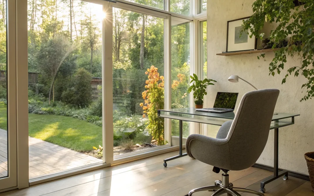 Serene workspace promoting longevity.