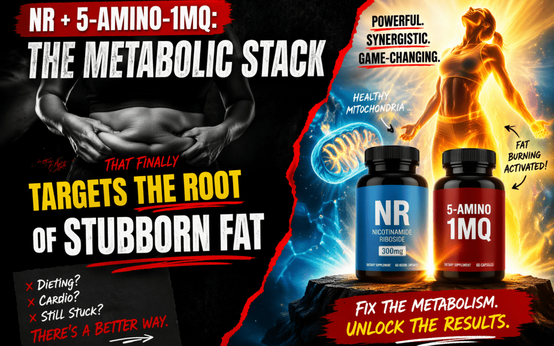 NR + 5-Amino-1MQ: The Metabolic Stack That Finally Targets the Root of Stubborn Fat