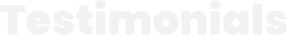 Customer Testimonials