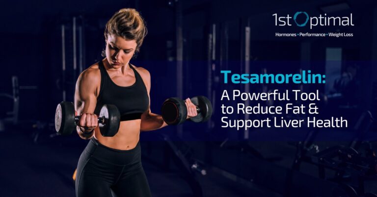 Benefits Of Tesamorelin - Woman Working Out To Burn Fat