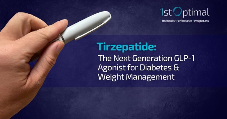 Tirzepatide GLP-1 Agonist for Diabetes and Weight Loss