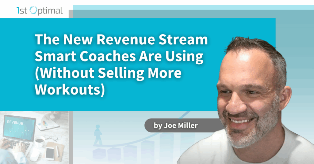 Revenue Stream Smart Coaches Are Using