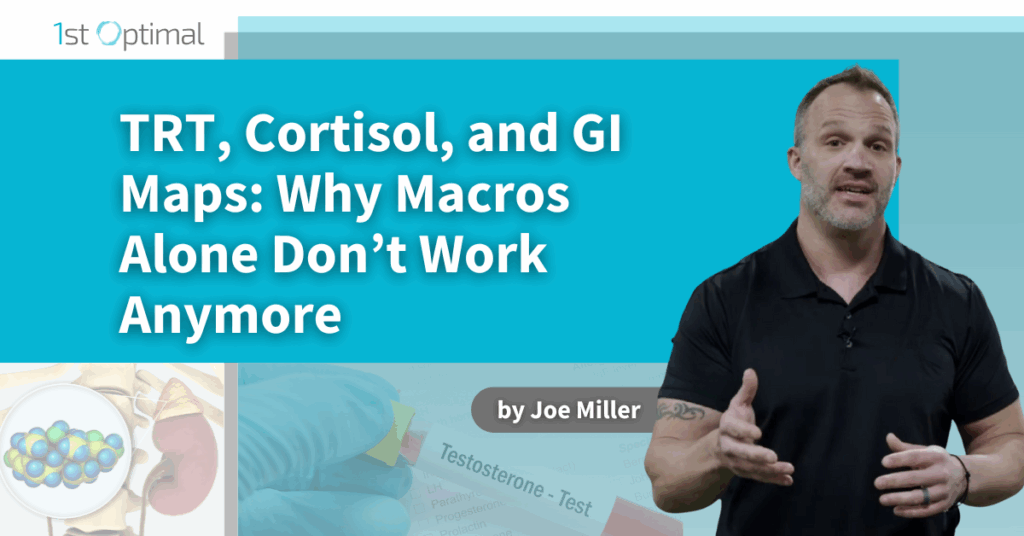 TRT, Cortisol, and GI Maps