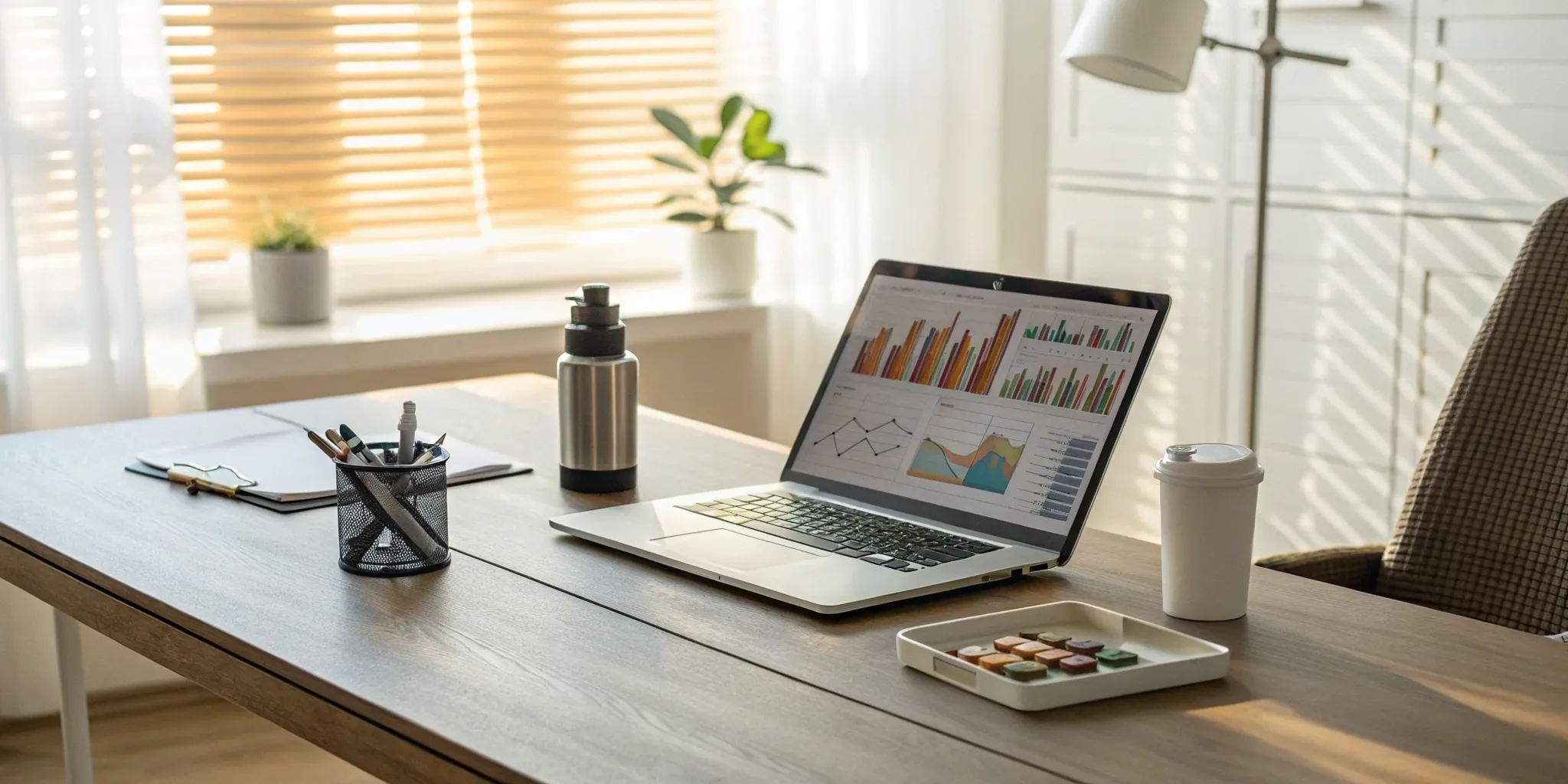 Online testosterone clinic chart displayed on laptop.