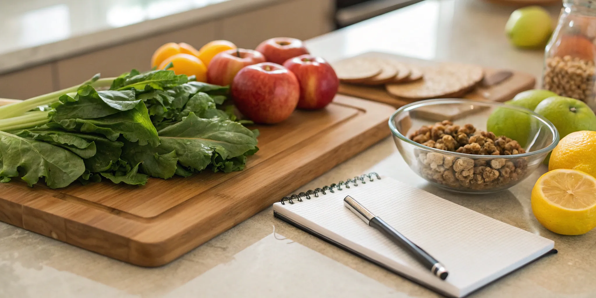 Managing food allergies: Fresh produce and nuts.