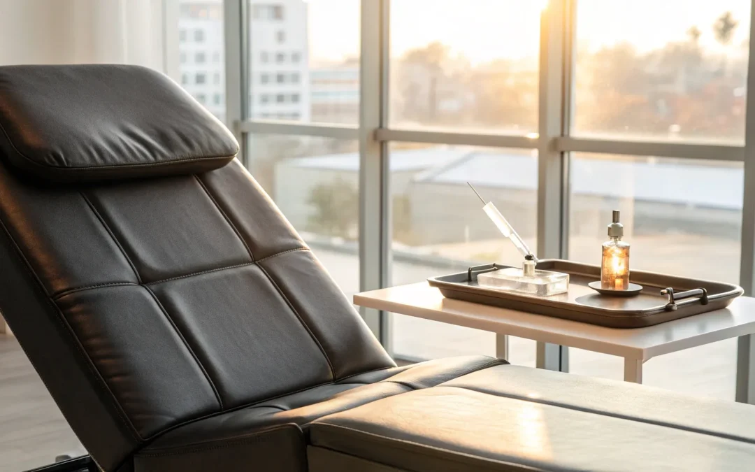 A professional medical clinic where a patient can get testosterone injections.