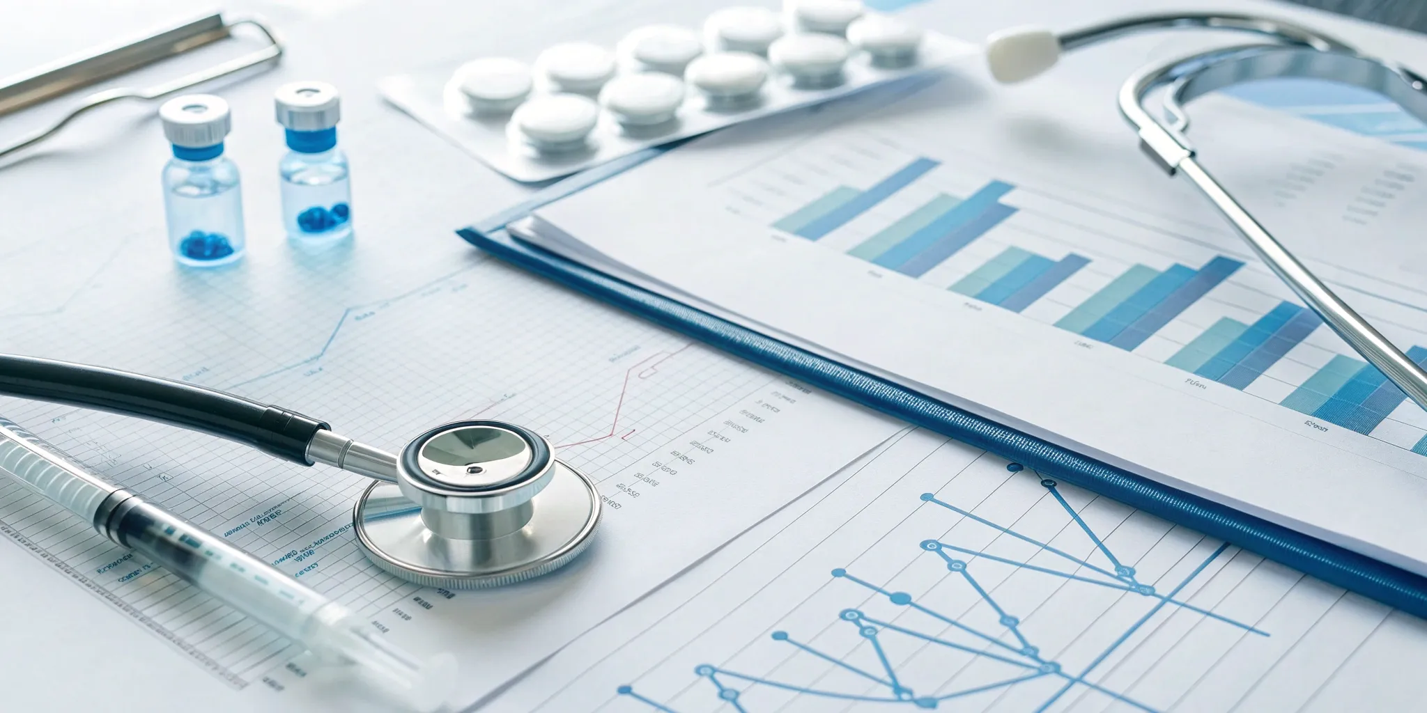 A data-driven approach to BHRT hormone therapy with medical charts and a stethoscope.
