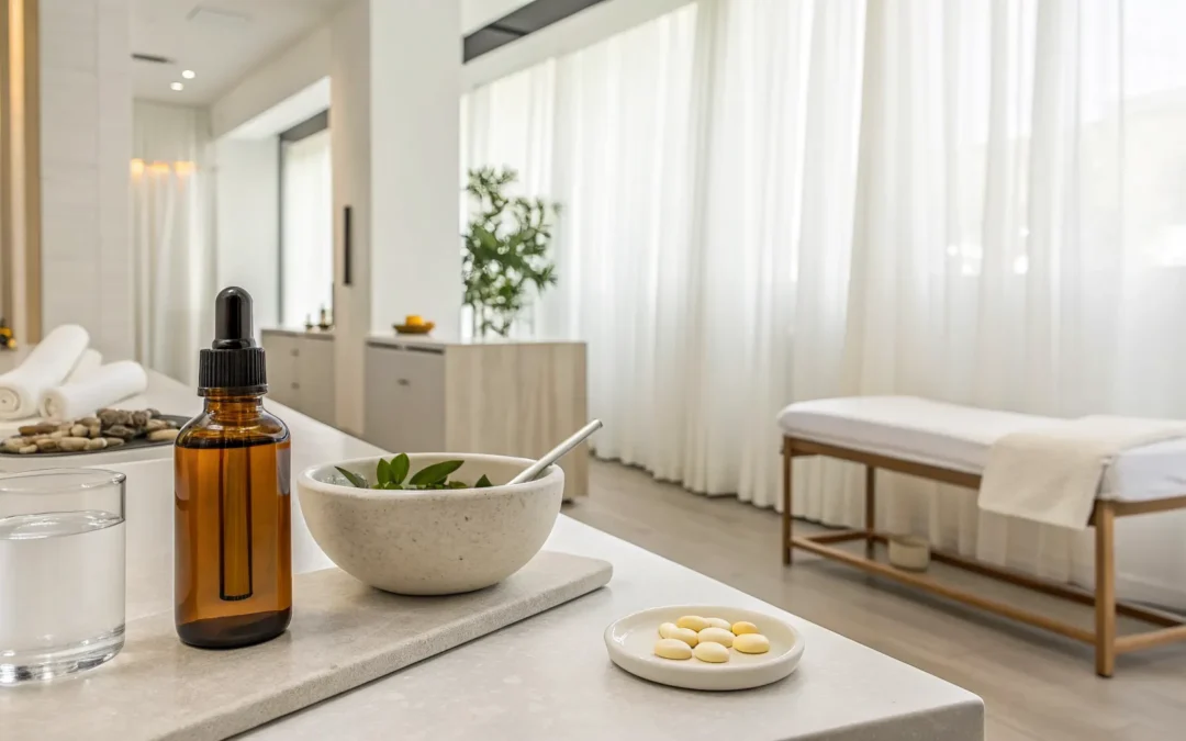 Natural supplements and herbs for creating the best hormone balance treatment for women.