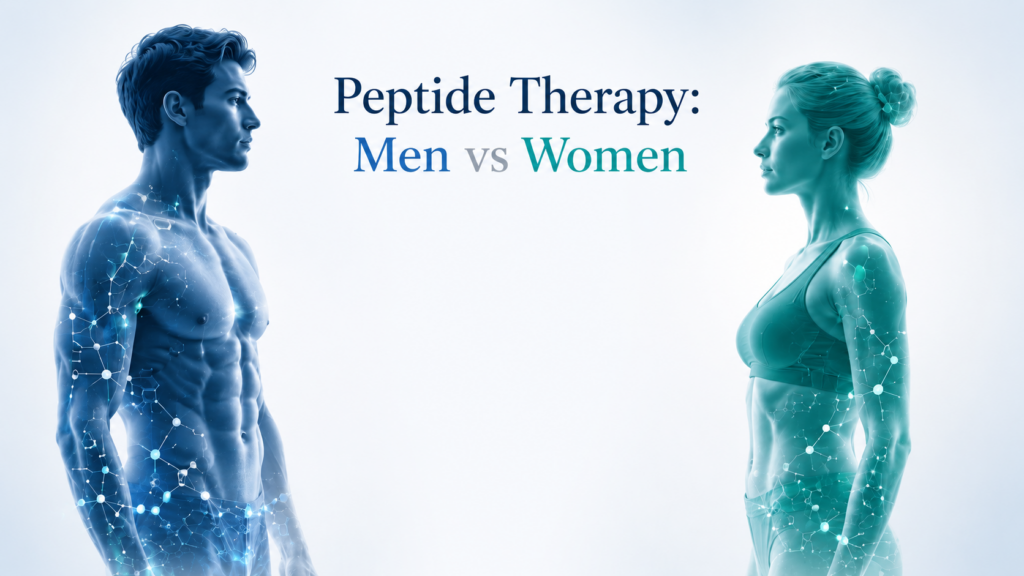 Can Women and Men Take the Same Peptides? Understanding Sex-Specific Peptide Therapy