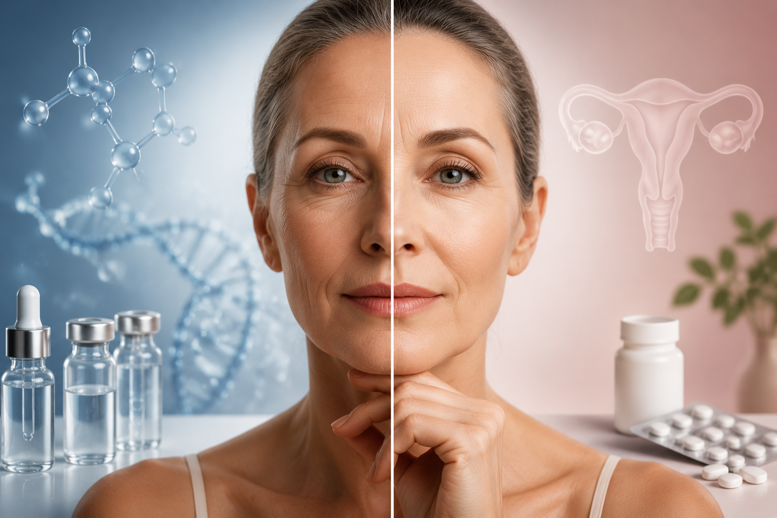Are Peptides Better Than HRT for Anti-Aging? A Clinical Comparison