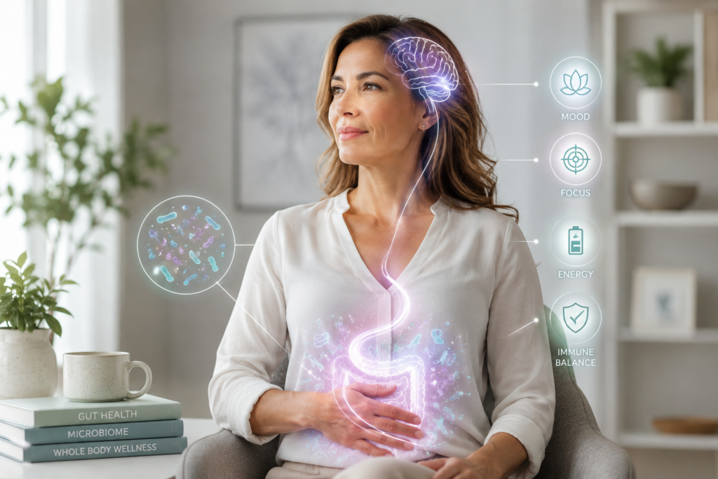 The Gut-Brain Axis Explained: How Your Microbiome Shapes Mood, Focus, and Energy