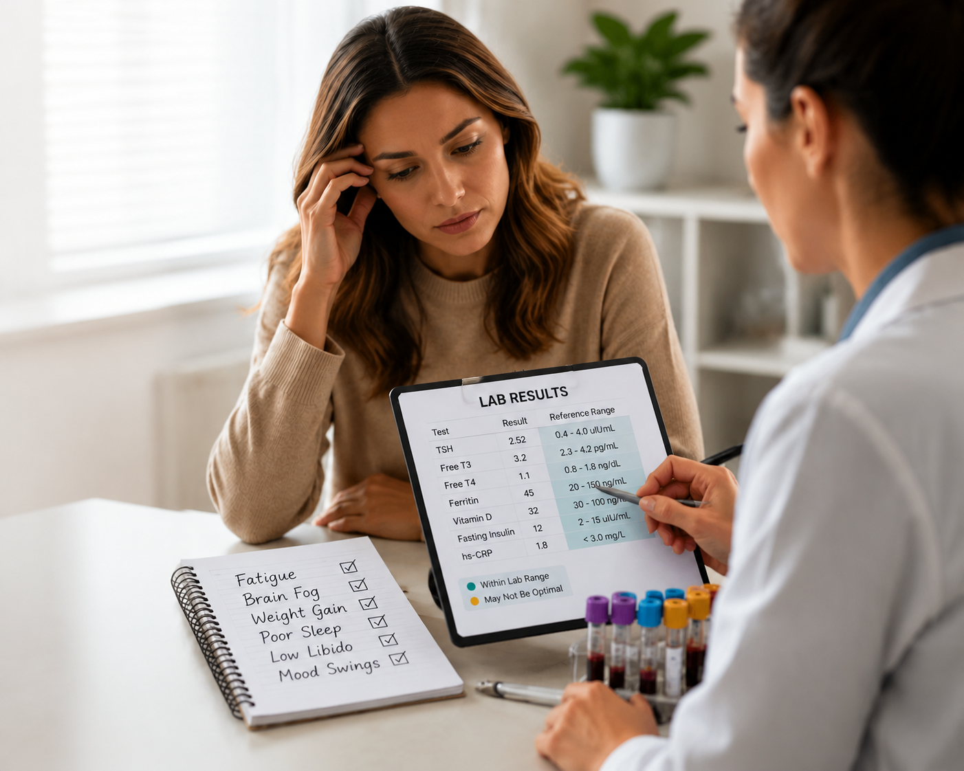 Why Your Labs Say “Normal” But You Still Feel Terrible
