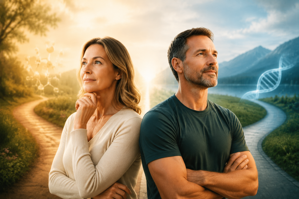 Peptides vs HRT: How to Choose What's Right for You