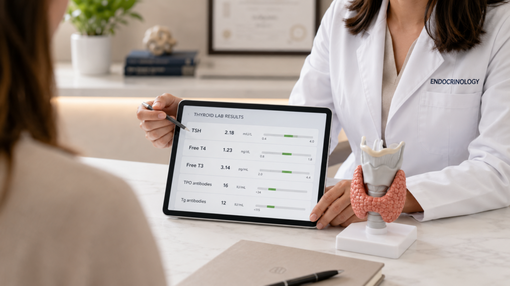 The Thyroid Tests Beyond TSH: When Free T4, Free T3 and Antibodies Matter