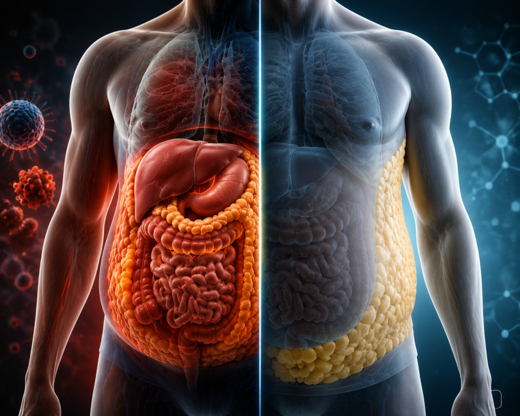 Visceral Fat vs. Subcutaneous Fat: Which Fat Is More Harmful?