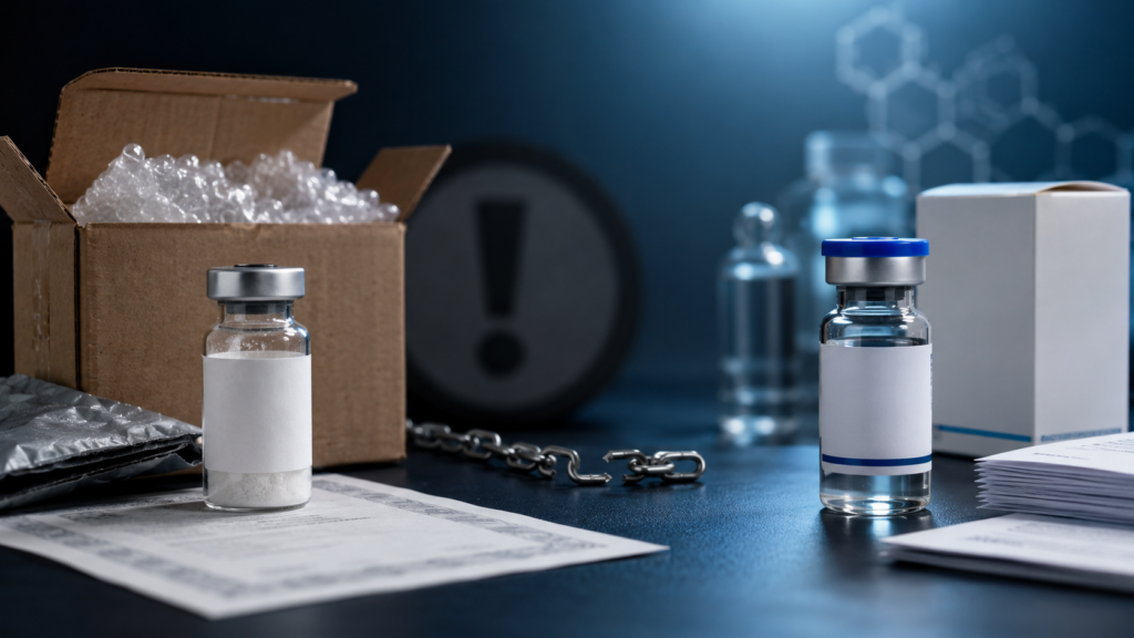 The Peptide Gray Market: Risks of “Research Use Only” Products
