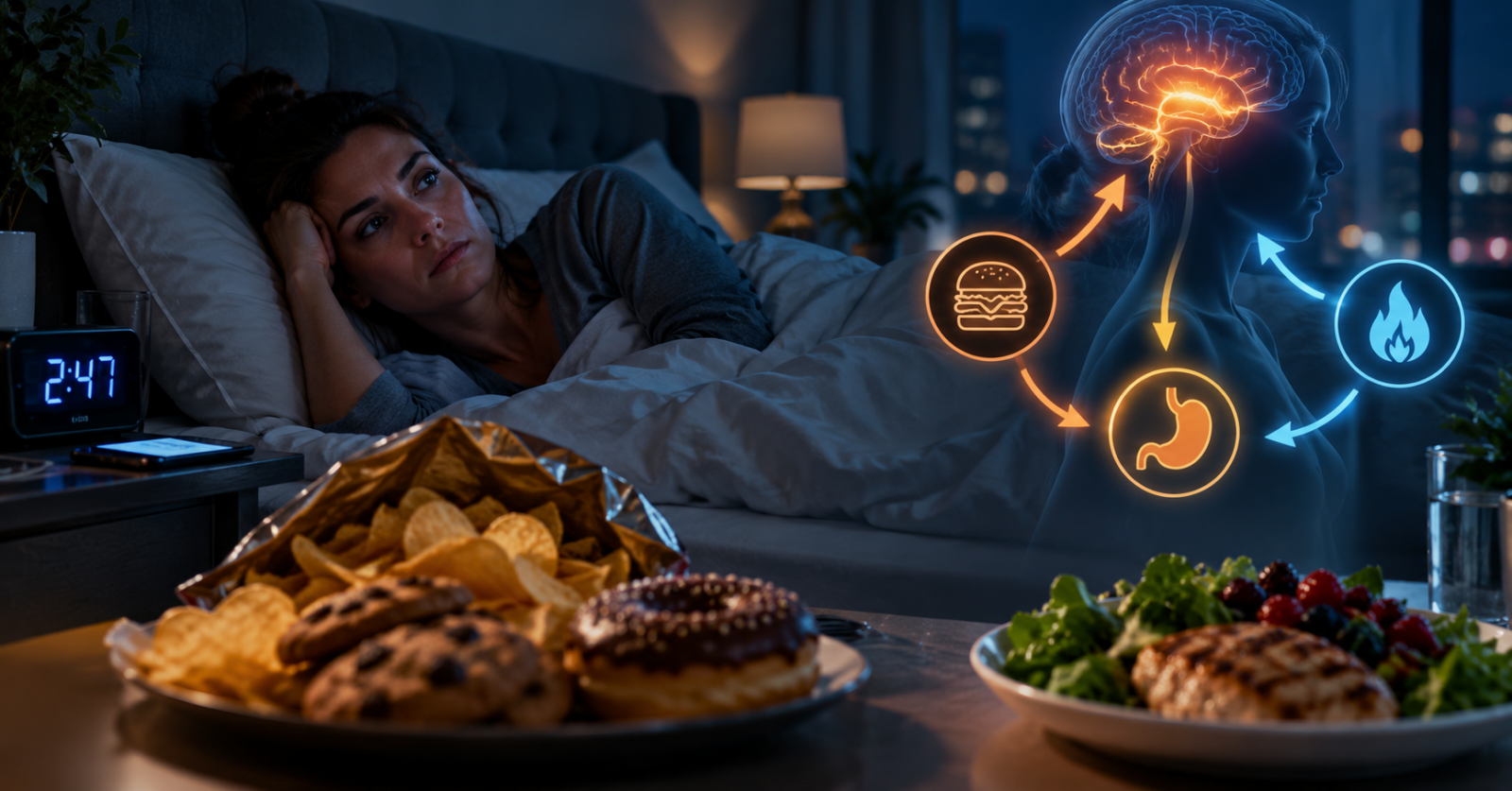 Sleep Debt and Weight Gain: Why Poor Recovery Changes Hunger and Metabolism