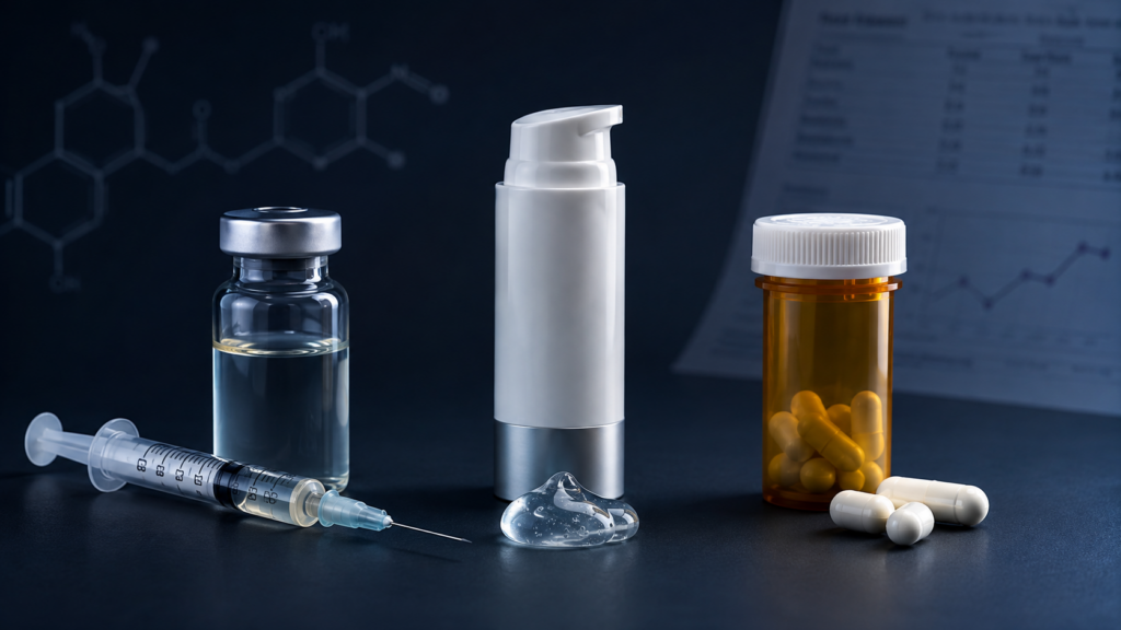 TRT Injections vs. Gel vs. Oral Testosterone: Which Testosterone Replacement Option Is Right for You?